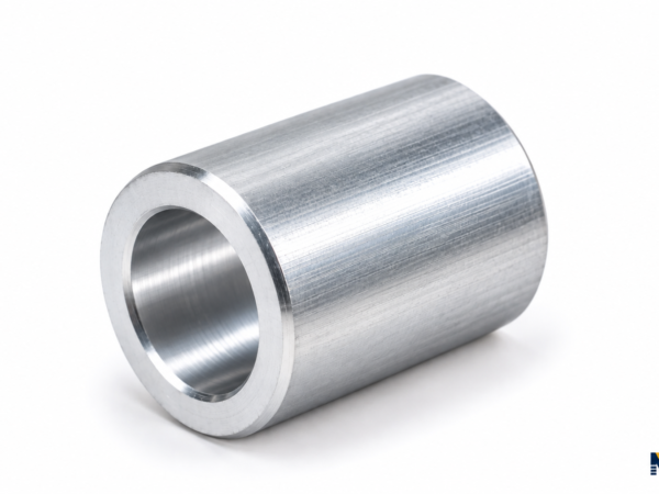 Entretoise lisse – Aluminium – Ø int. 5 × L 10 × Ø ext. 10 mm