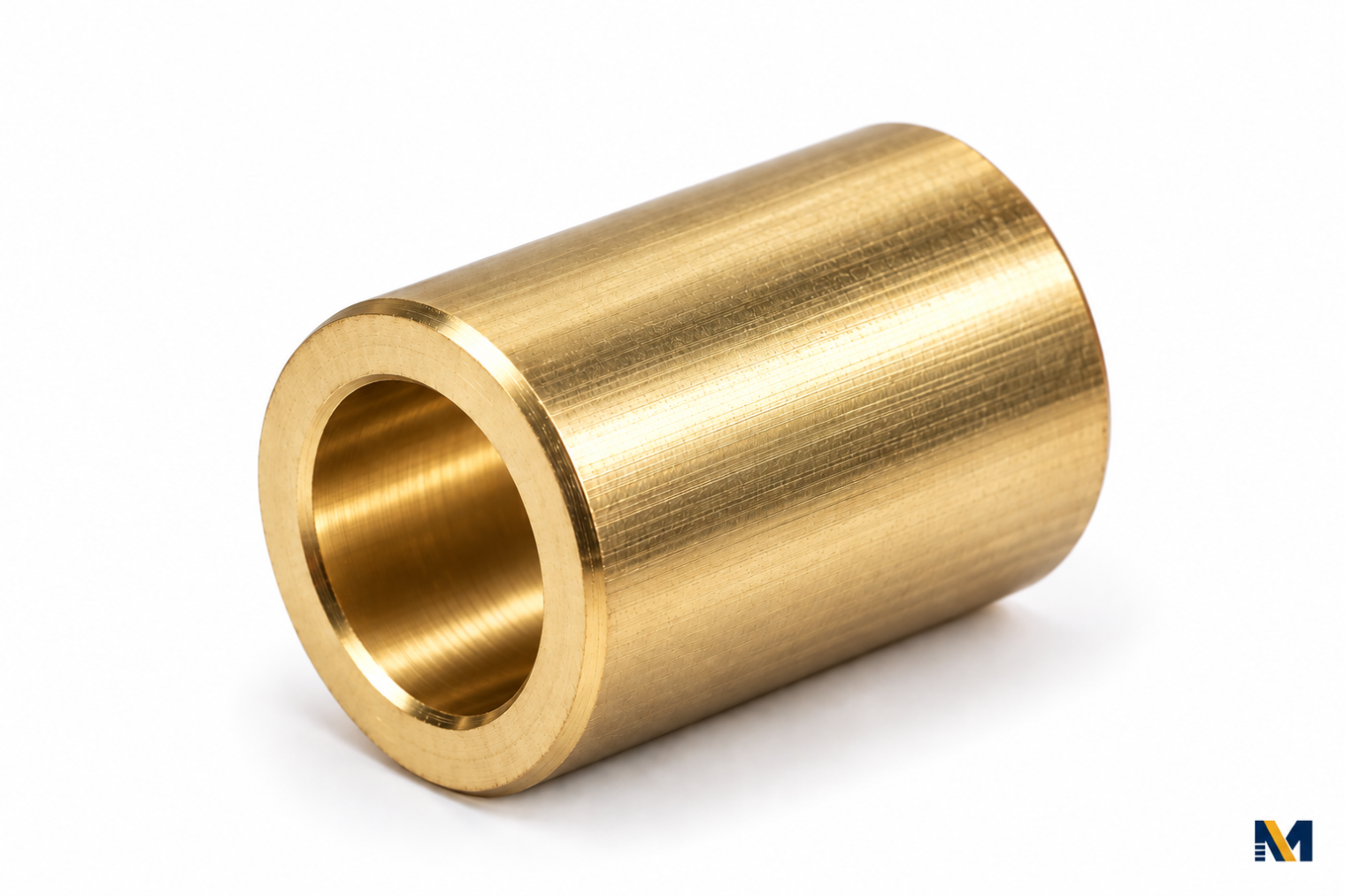 Entretoise lisse – Laiton – Ø int. 5 × L 10 × Ø ext. 10 mm