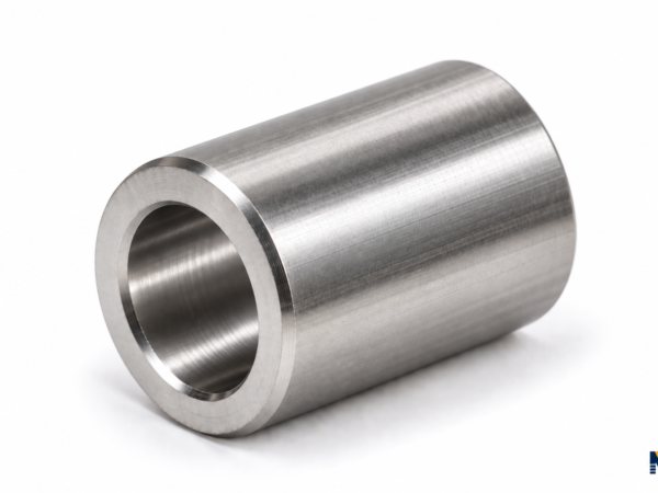 Entretoise lisse – Inox 304L – Ø int. 8.2 × L 20 × Ø ext. 12 mm